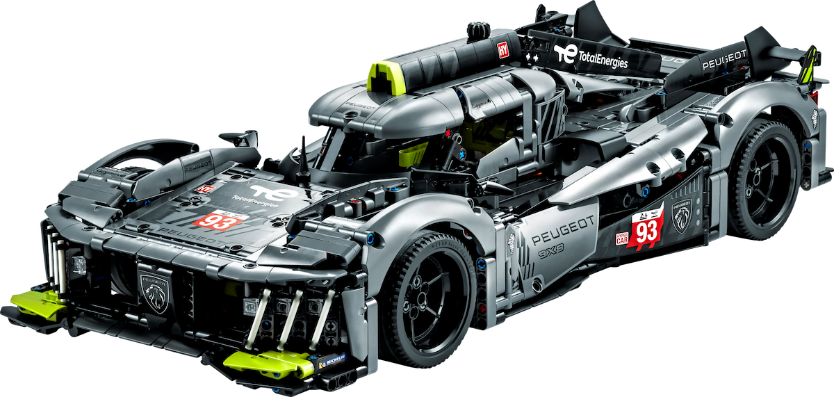Peugeot 9X8 Le Mans Hybrid Hypercar LEGO set (#42156-1)