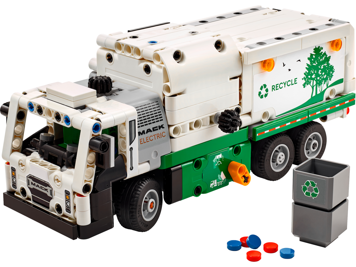 Mack LR Electric Garbage Truck LEGO set (#42167-1)