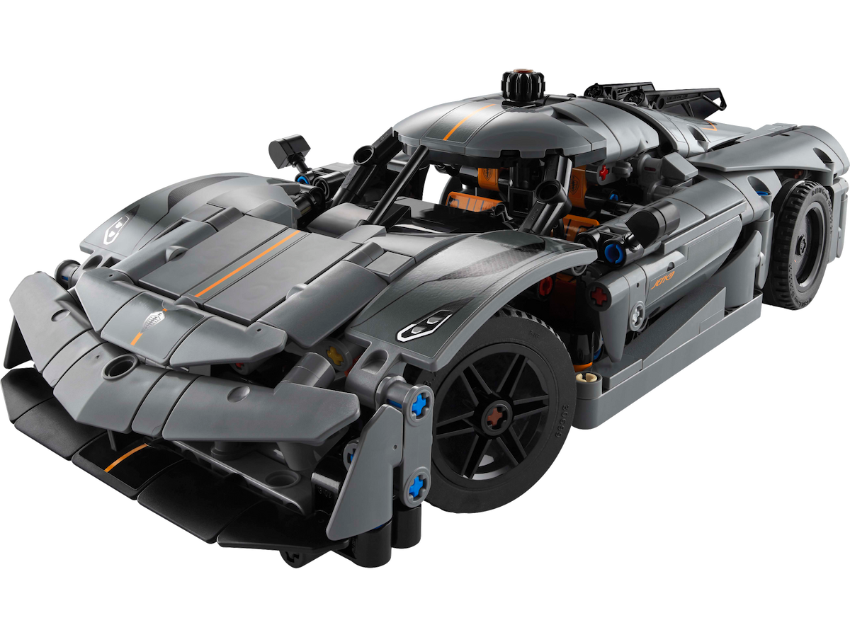 Koenigsegg Jesko Absolut Grey Hypercar LEGO set (#42173-1)