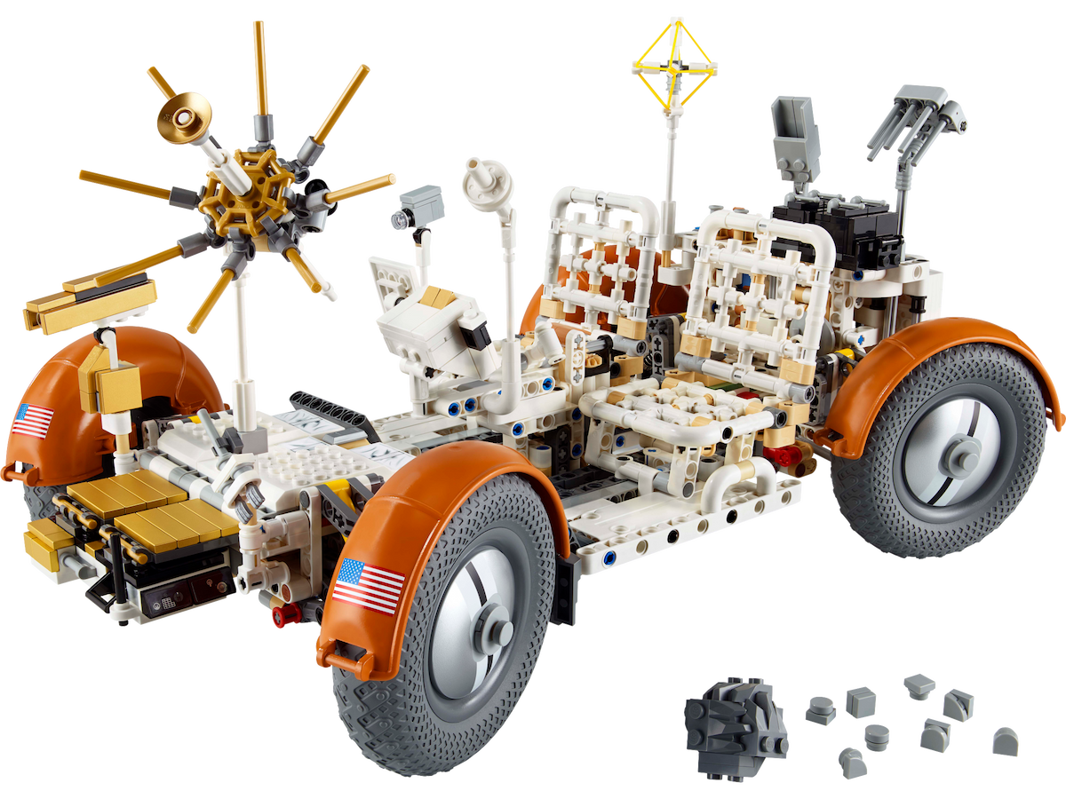NASA Apollo Lunar Roving Vehicle - LRV LEGO set (#42182-1)