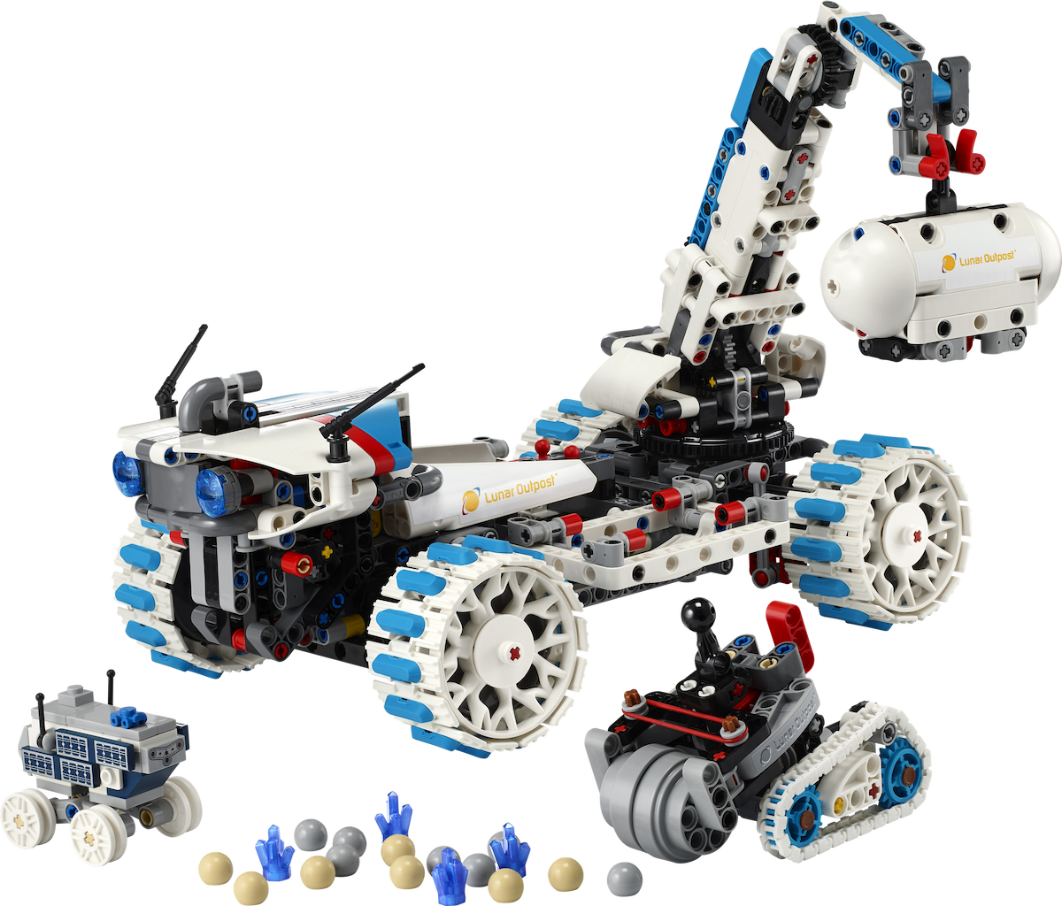 Lunar Outpost Moon Rover Space Vehicle LEGO set (#42211-1)