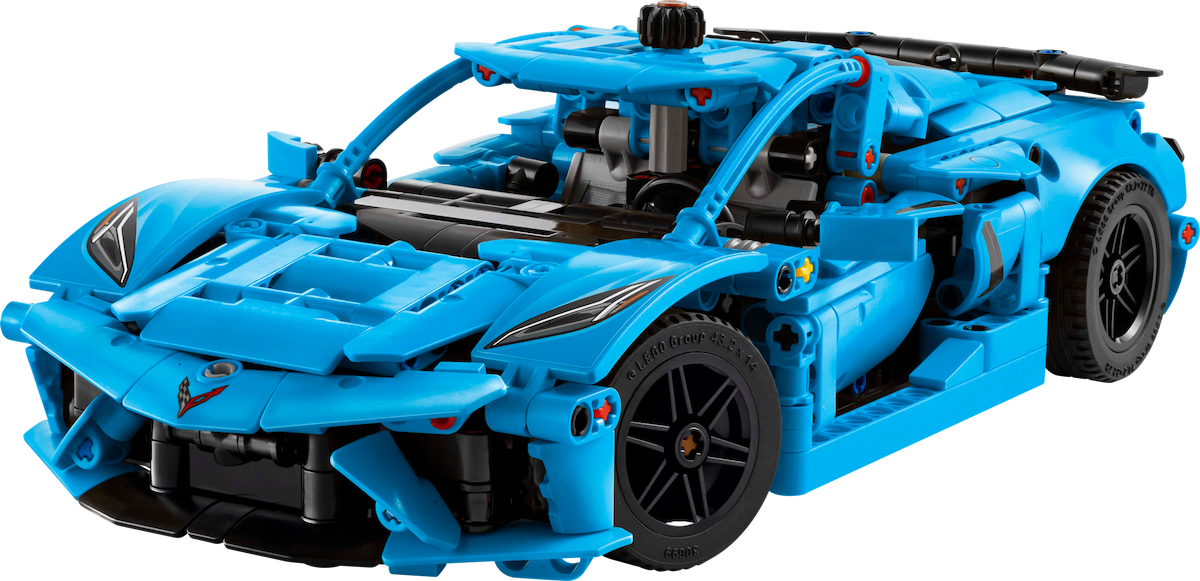 Chevrolet Corvette Stingray Blue LEGO set (#42217-1)