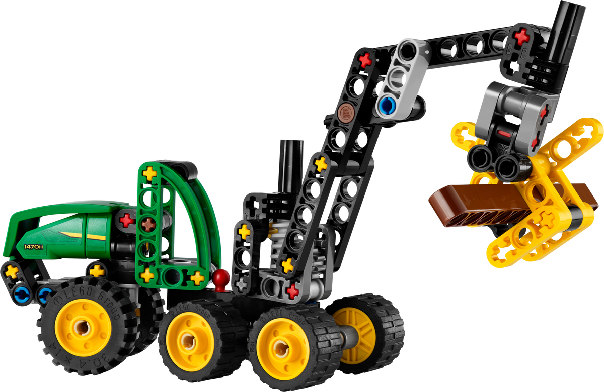 John Deere 1470H Wheeled Harvester LEGO set (#42218-1, 2026)