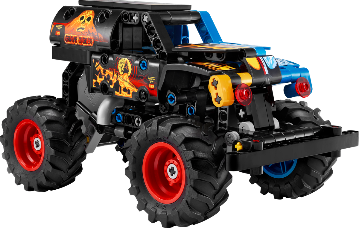 Monster Jam Grave Digger Fire and Ice LEGO set (#42219-1, 2026)