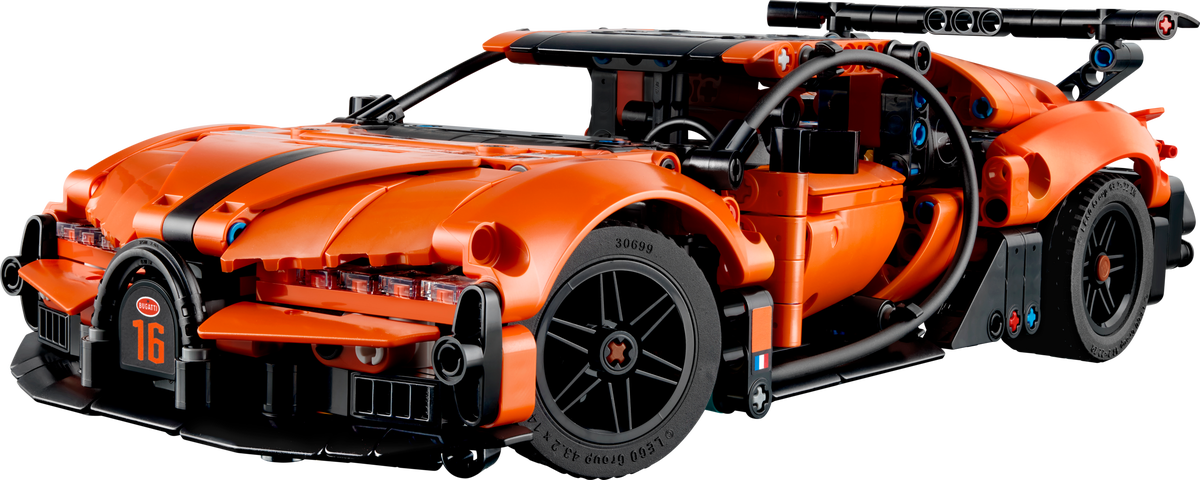 Bugatti Chiron Pur Sport Hypercar LEGO set (#42222-1)