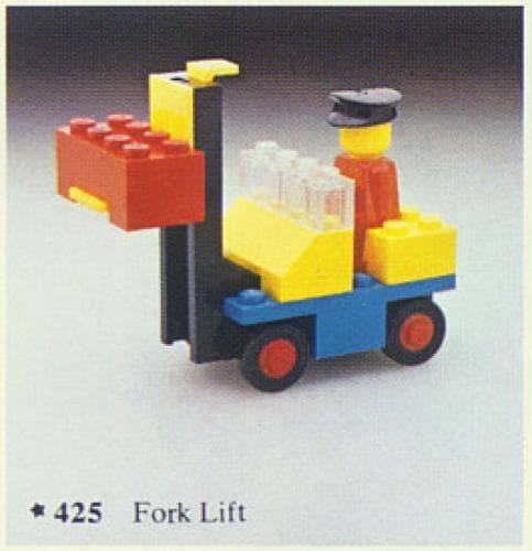 Fork Lift LEGO set (#425-1)