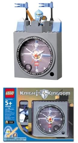 Knights' Kingdom Alarm Clock with Building Toy LEGO set (#4250348-1)