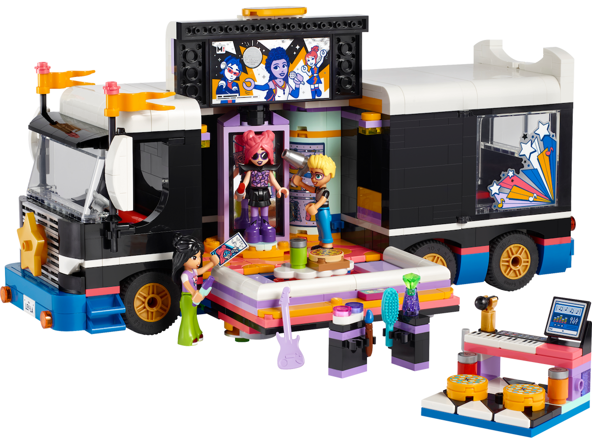 Pop Star Tour Bus LEGO set (#42619-1)