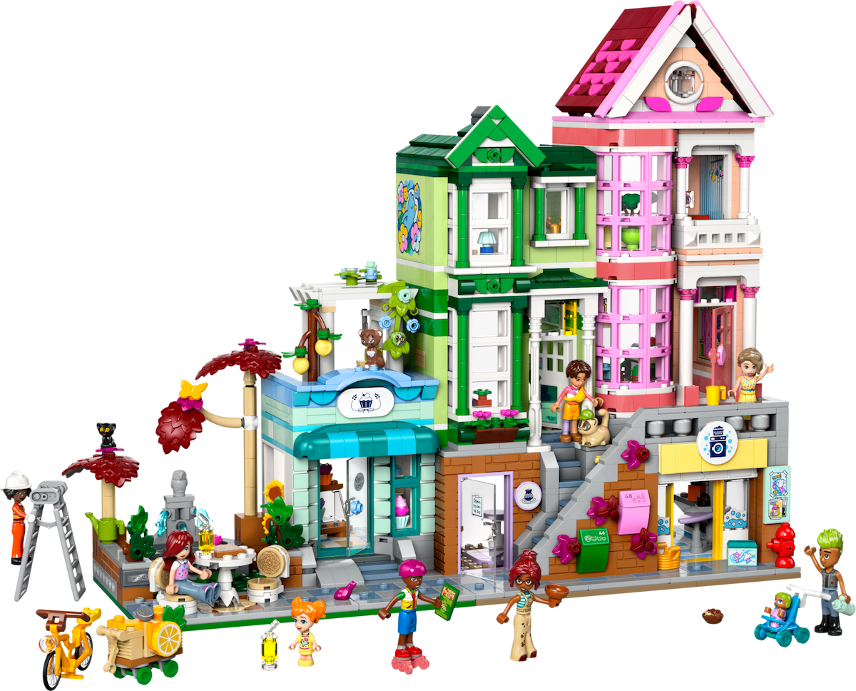 Heartlake City Apartments and Stores LEGO set (#42670-1)