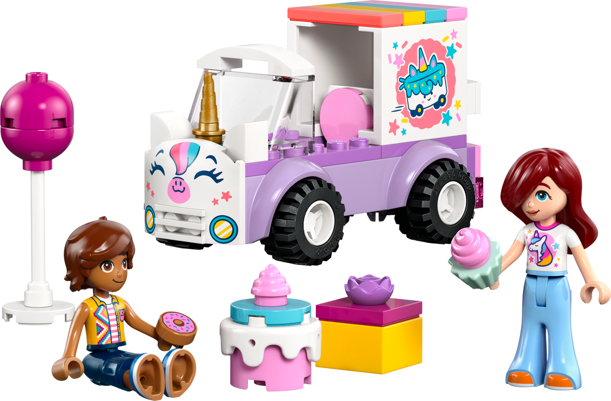 Unicorn Cake Delivery Car LEGO set (#42675-1, 2026)