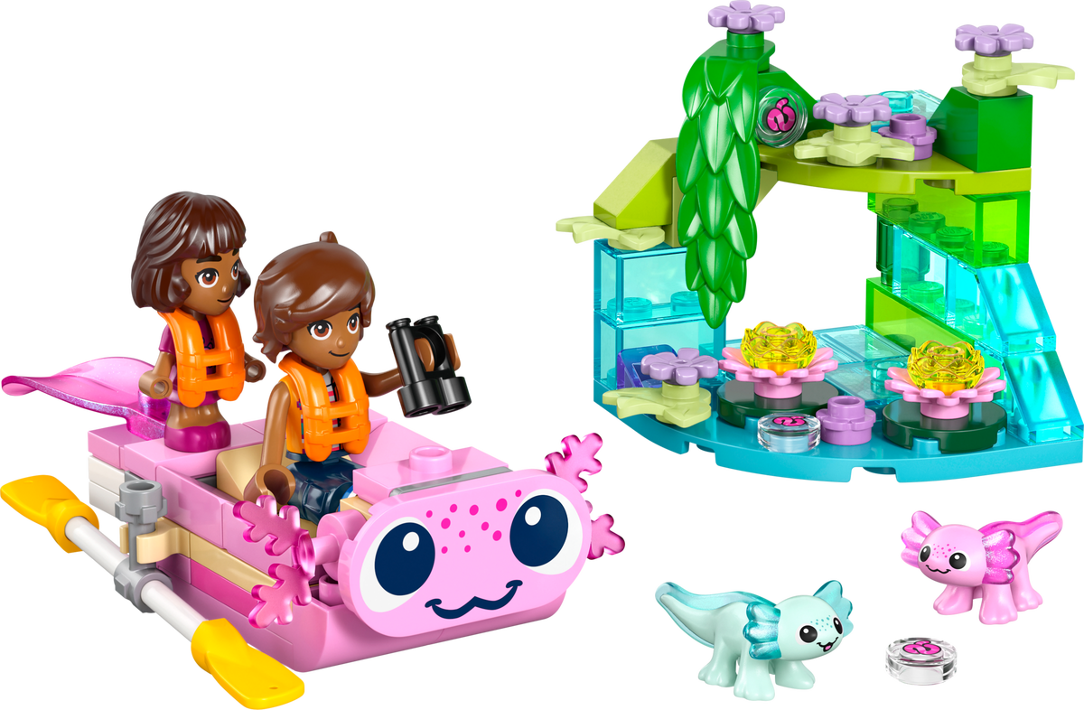 Axolotl Adventure Boat LEGO set (#42681-1, 2026)