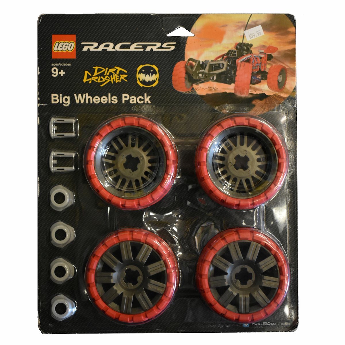 Big Wheels Pack Dirt Crusher (Red) LEGO set (#4286013-1)