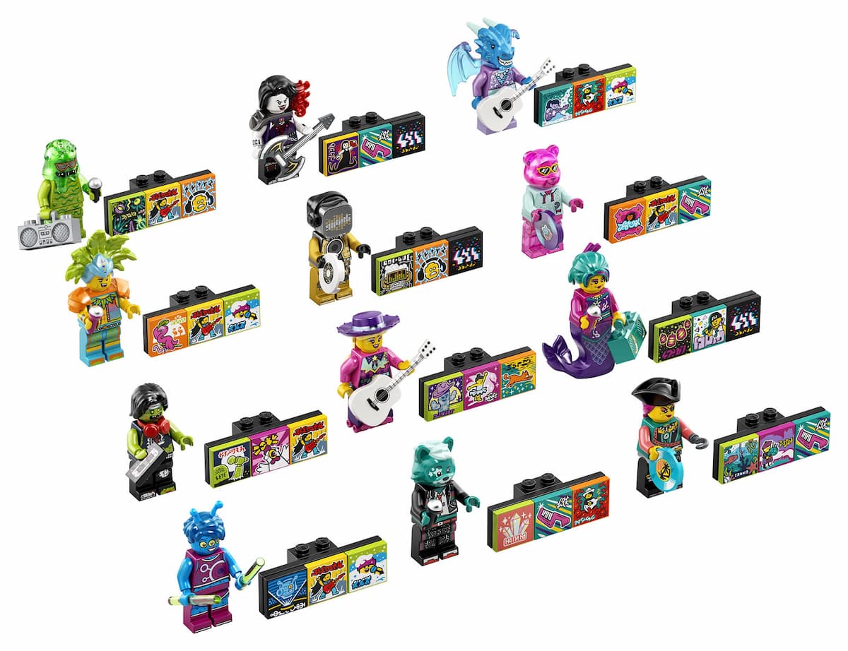 Bandmates  Series 2 - Complete LEGO set (#43108-13)