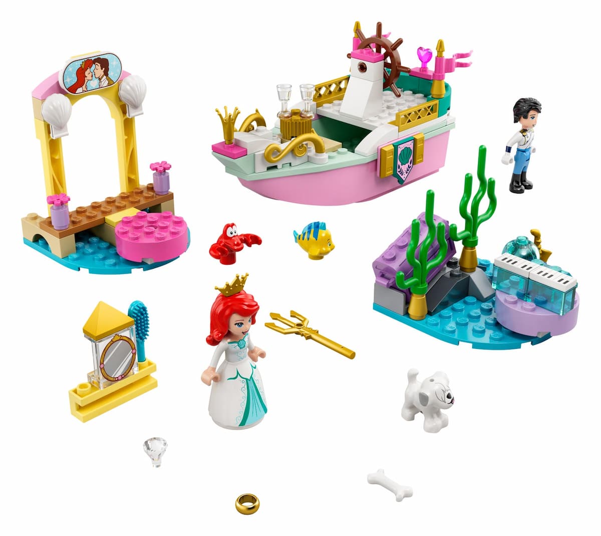 Ariel's Celebration Boat LEGO set (#43191-1)