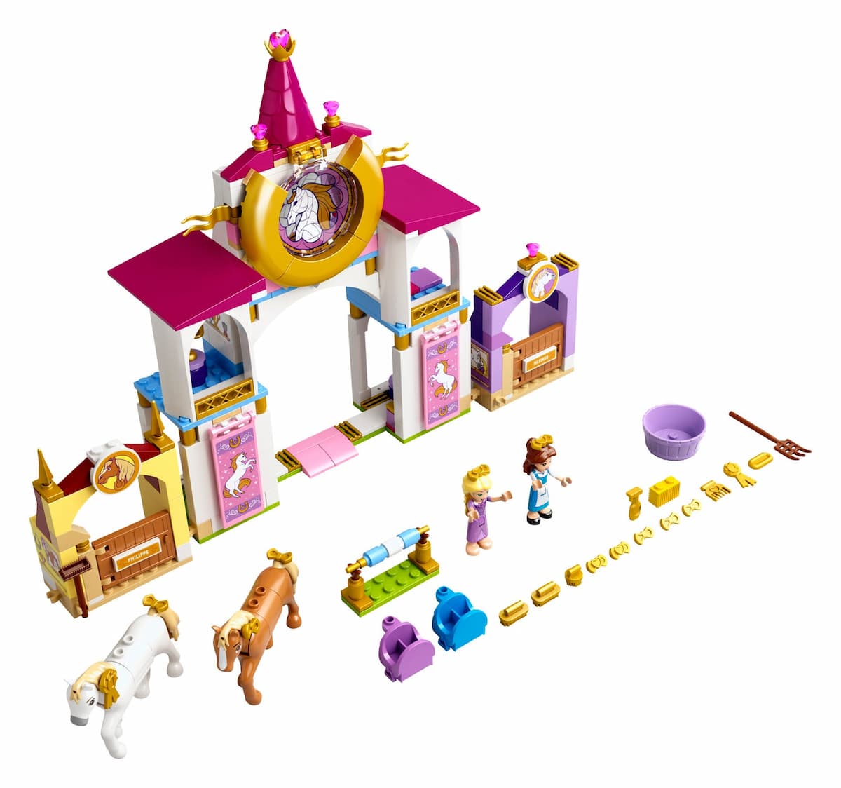 Belle and Rapunzel's Royal Stables LEGO set (#43195-1)