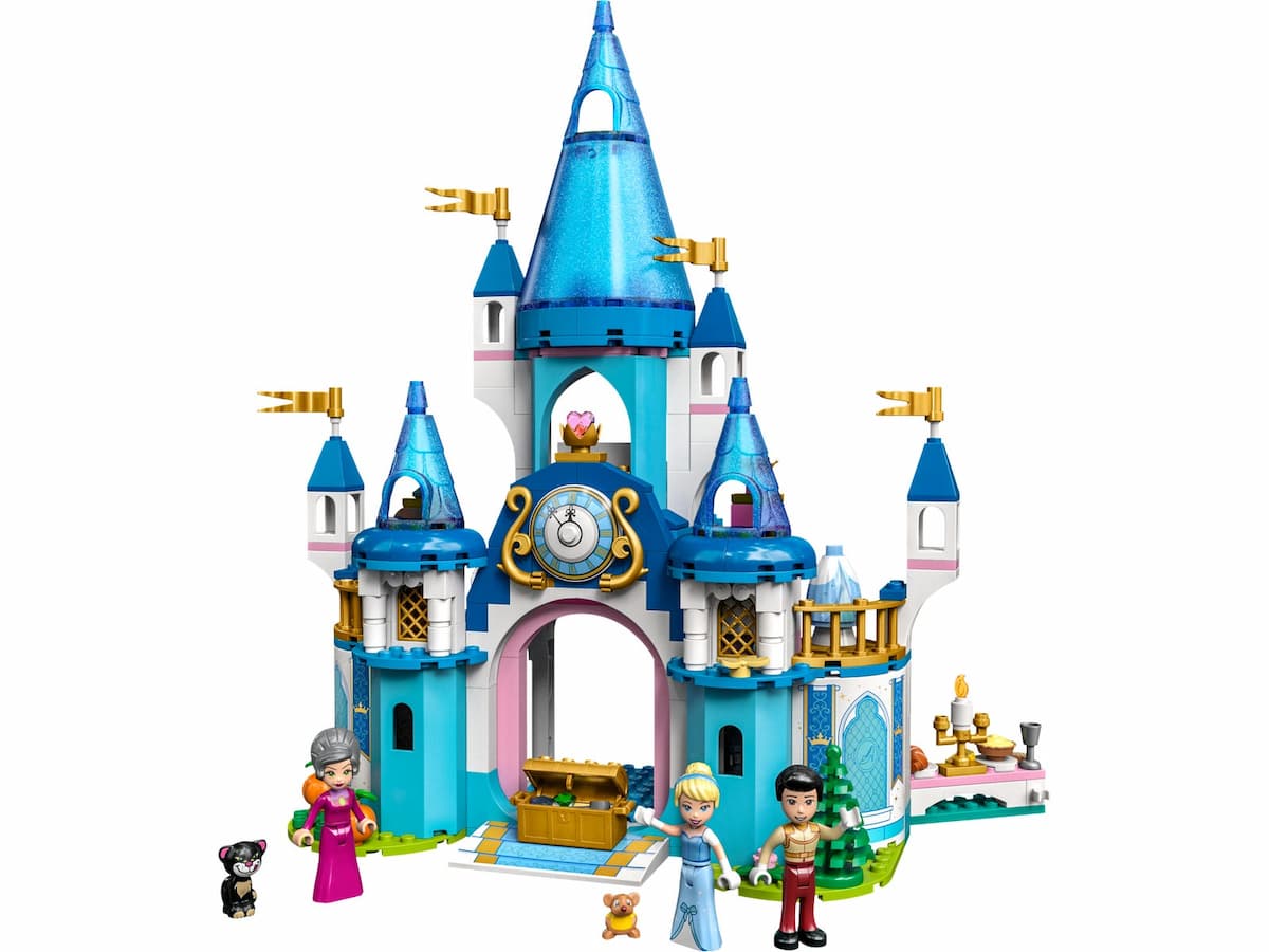 Cinderella and Prince Charming's Castle LEGO set (#43206-1)