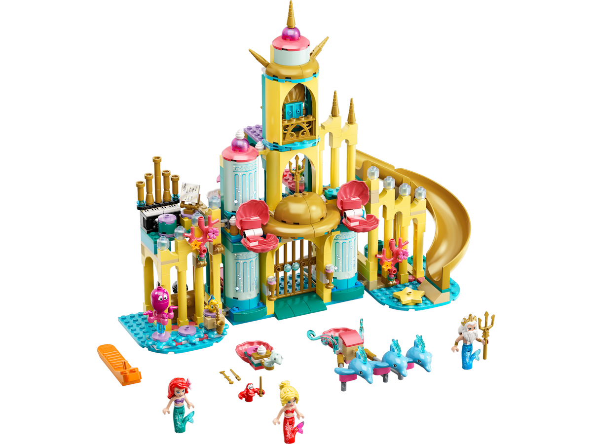 Ariel's Underwater Palace LEGO set (#43207-1)