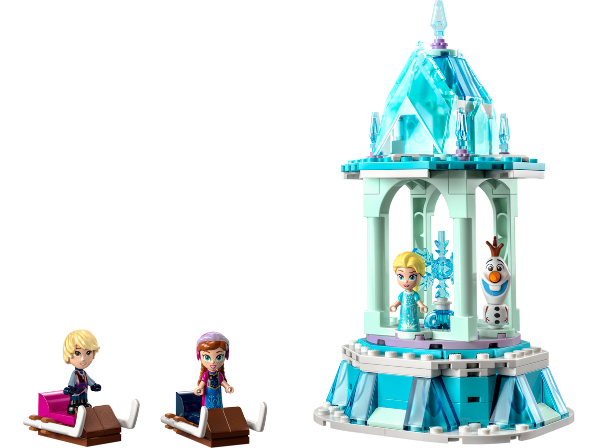Anna and Elsa's Magical Carousel LEGO set (#43218-1)
