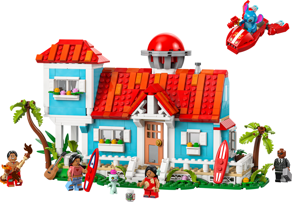 Lilo and Stitch Beach House LEGO set (#43268-1)