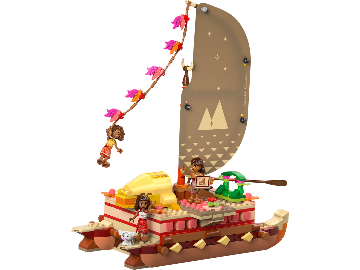 Moana's Adventure Canoe LEGO set (#43270-1)