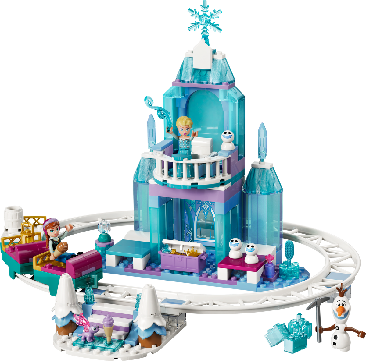 Elsa's Ice Castle & Snow Ride Adventure LEGO set (#43281-1)