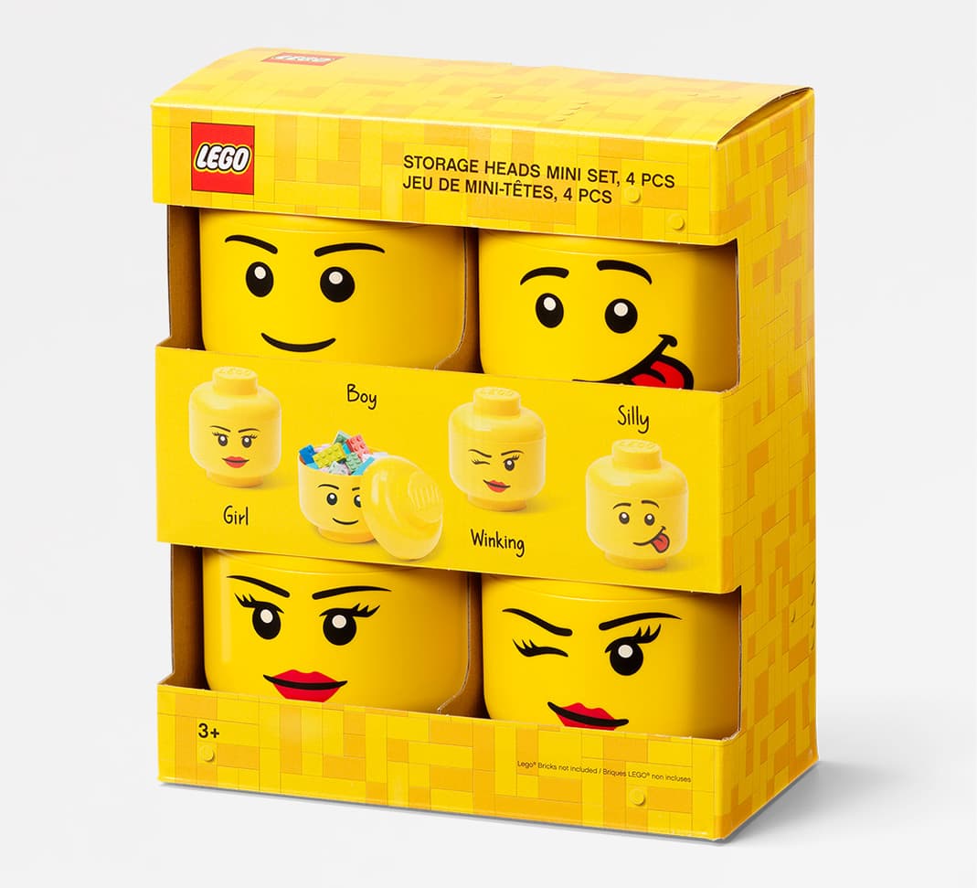 Storage Heads Mini Set LEGO set (#43330800-1)