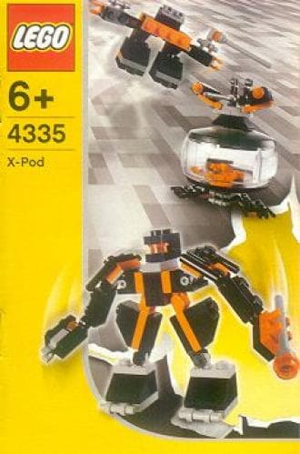 Black Robots Pod LEGO set (#4335-1)