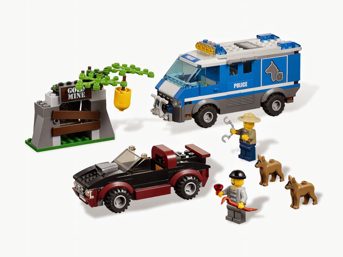 Police Dog Van LEGO set (#4441-1)