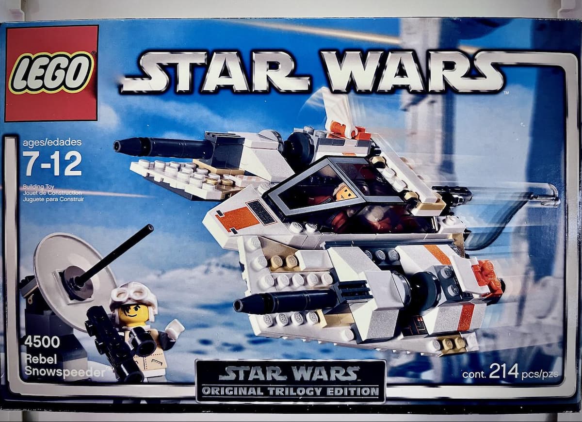 Rebel Snowspeeder [Redesign], Original Trilogy Edition box LEGO set (#4500-2, 2004)