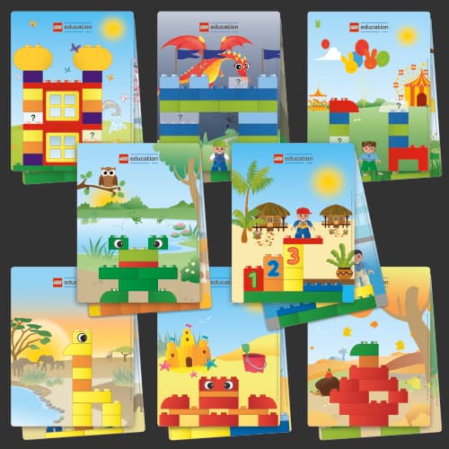Creative Builder Cards Set LEGO Duplo and Explore set (#45080-1, 2013)