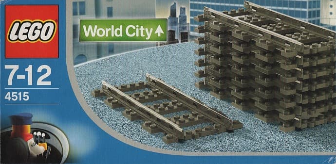 Straight Rails LEGO set (#4515-2)