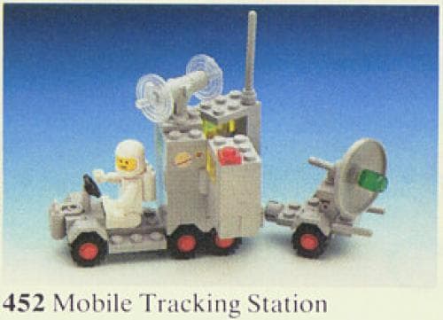 Mobile Ground Tracking Station LEGO set (#452-1)