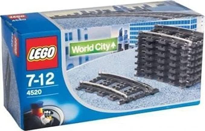 Curved Rails LEGO set (#4520-2)
