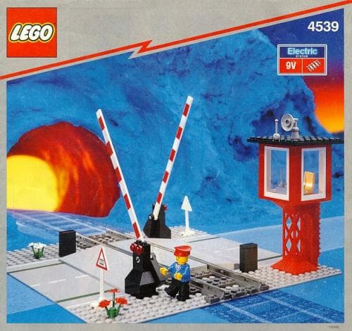 Manual Level Crossing LEGO set (#4539-1)