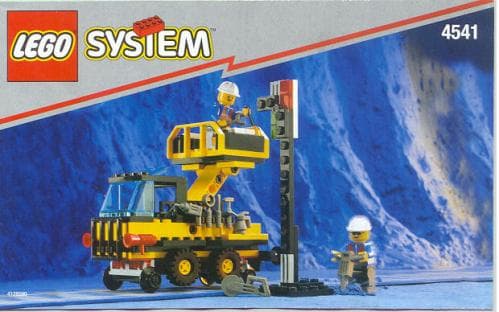 Rail and Road Service Truck LEGO set (#4541-1)