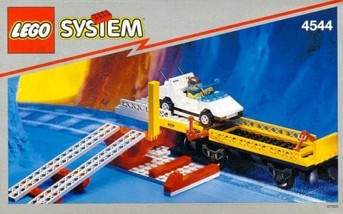 Car Transport Wagon with Car LEGO set (#4544-1)