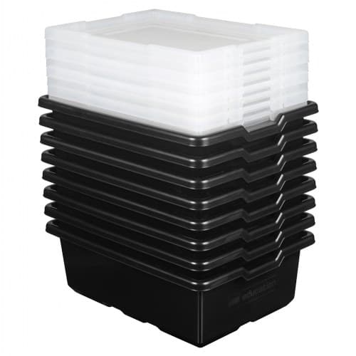 Medium Storage Bin (Black) LEGO set (#45498-1)