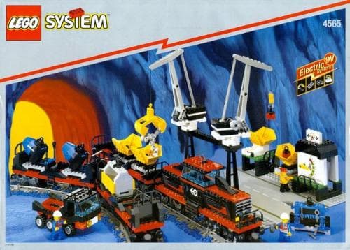 Freight and Crane Railway LEGO set (#4565-1)