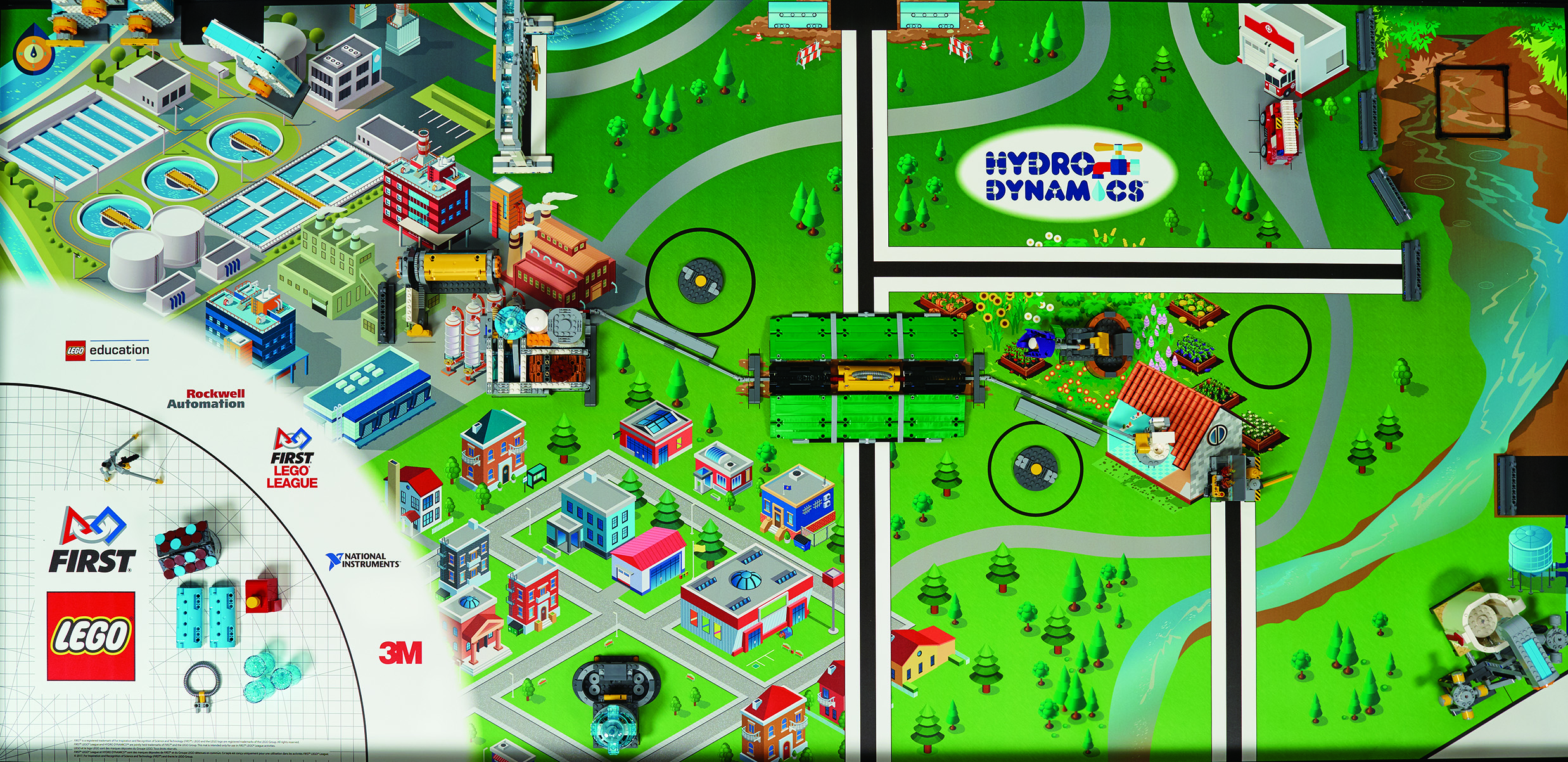 HYDRO DYNAMICS Challenge Kit LEGO set (#45804-1)