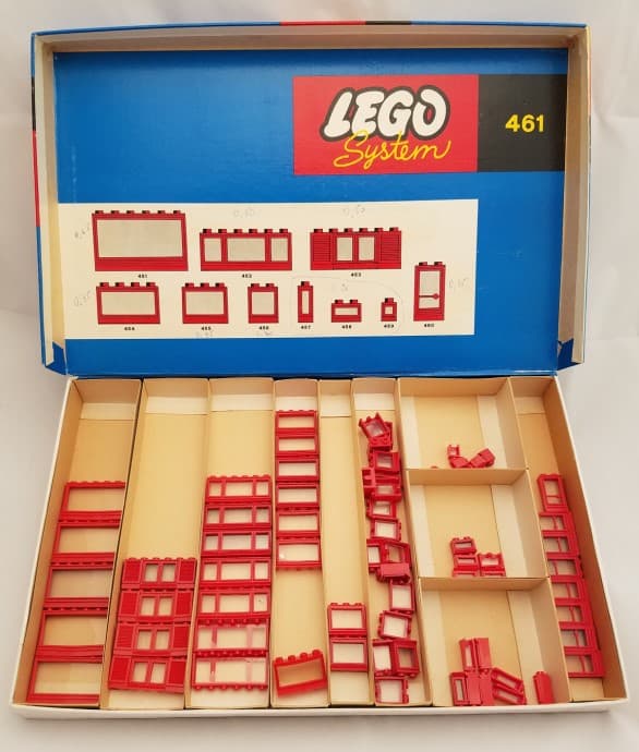 Windows and Doors, Retailer Pack LEGO set (#461-1, 1966)