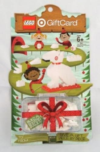 Build a Bullseye Target Gift Card Promotional LEGO set (#4613985-1)