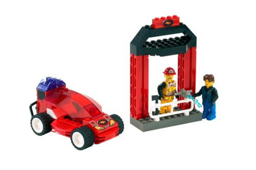 Jack Stone Red Flash Station LEGO set (#4621-1)