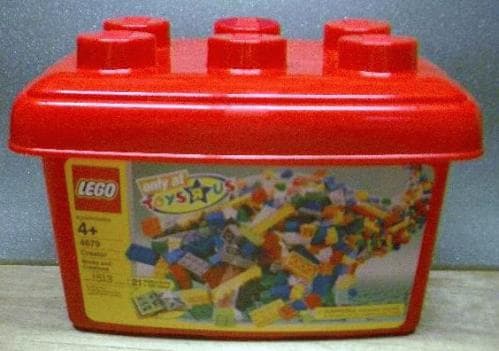 Bricks and Creations Tub - (TRU Exclusive) (Bottom Tub and its contents only) LEGO set (#4679a-2)