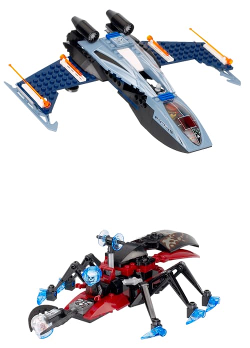 Blue Eagle vs. Snow Crawler LEGO set (#4745-1)