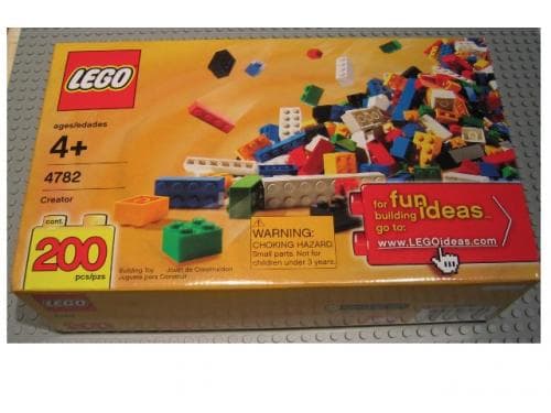 Creator 200 Piece Box of Bricks - Individual Retail Version LEGO set (#4782-2)