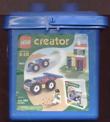 Blue Creator Bucket LEGO set (#4810-1)