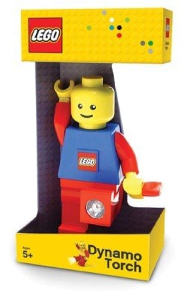 Minifigure Dynamo Flashlight with Blue Torso, Red Arms and Red Legs LEGO set (#4895028506575-2)