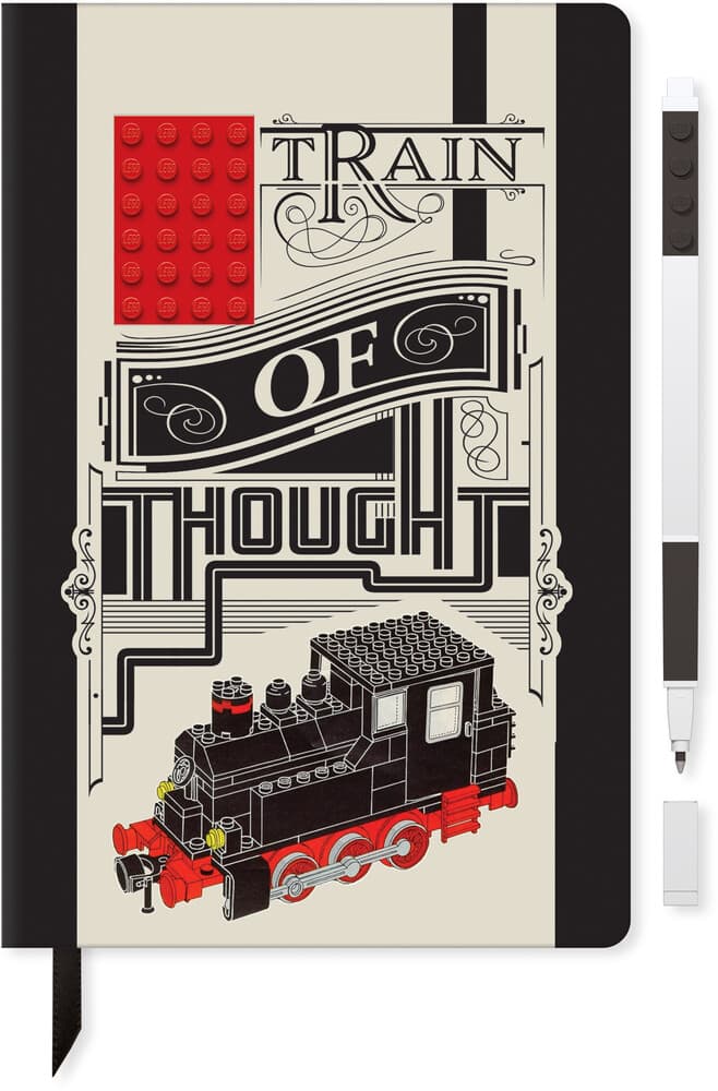 Notebook With 1 Pen: Train Of Thought LEGO Stationery and Office Supplies set (#4895028523817-1, 2019)