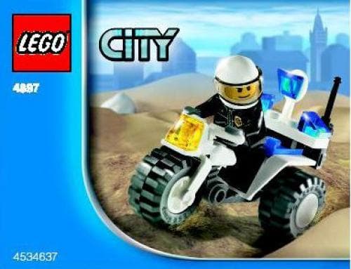 Police Trike LEGO set (#4897-1)