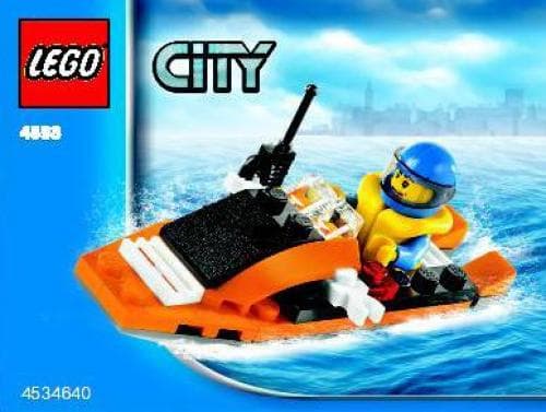 Coast Guard Boat LEGO set (#4898-1)